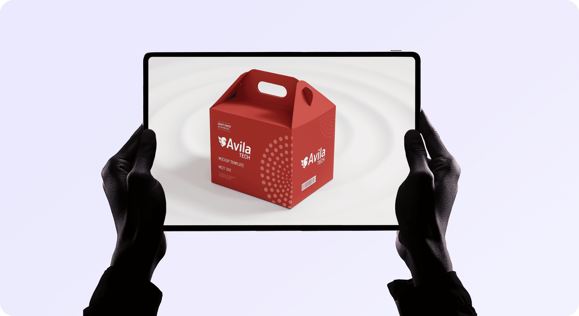 Brand identity and product packaging for a tech company