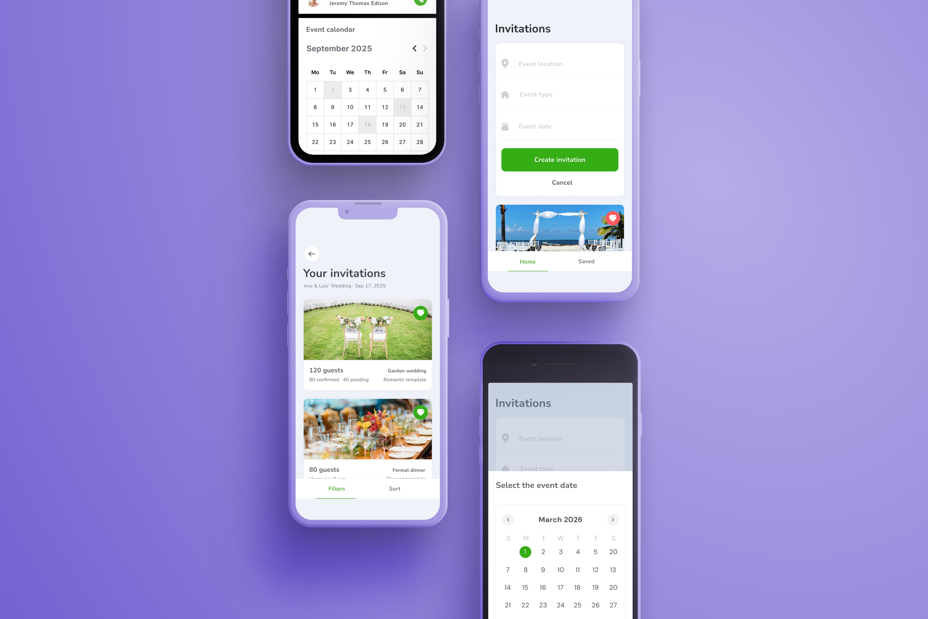 Agentic workflows for invitations and event coordination