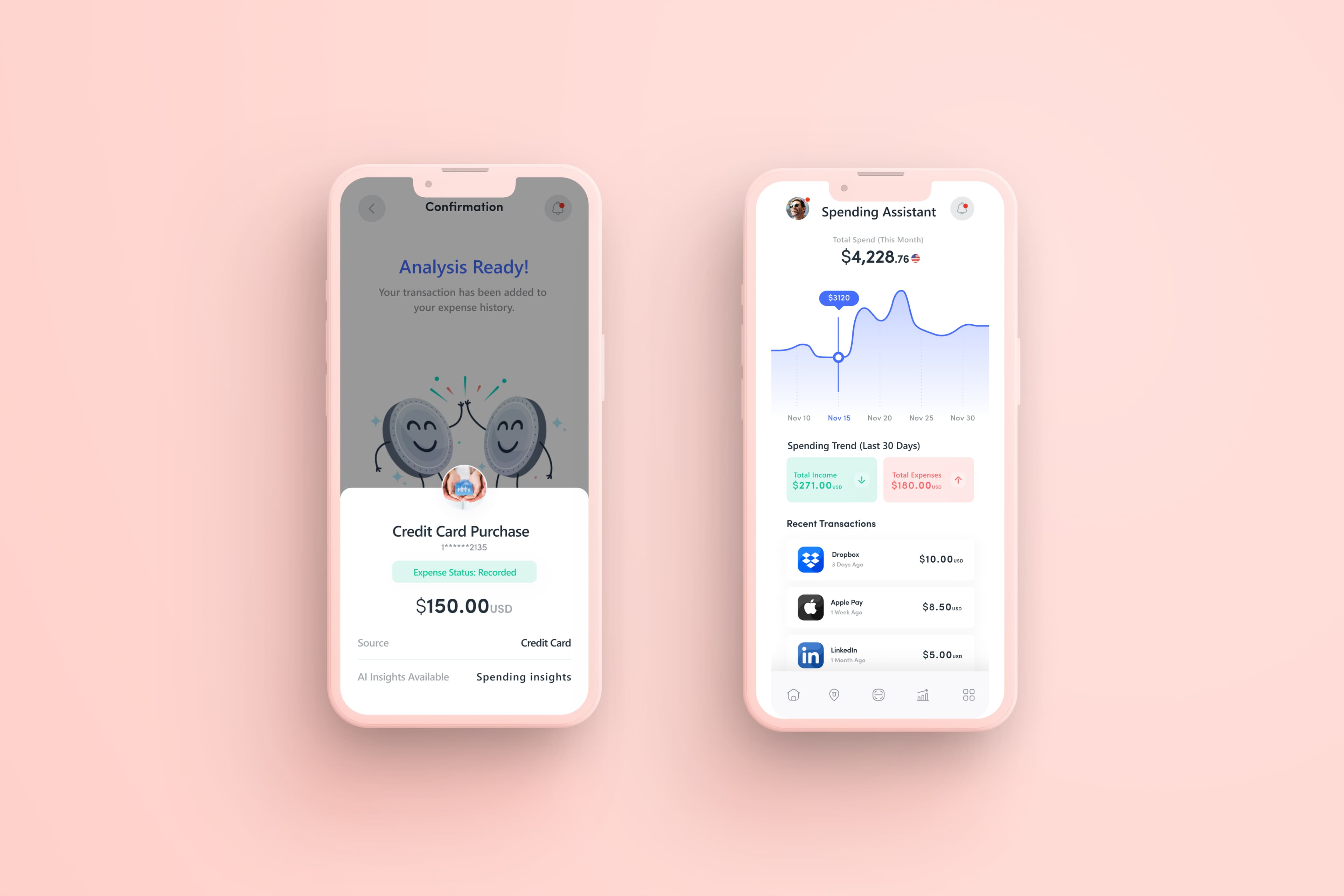AI automation for spend analytics and natural-language queries